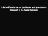 Download Book A Tale of Two Cultures: Qualitative and Quantitative Research in the Social Sciences