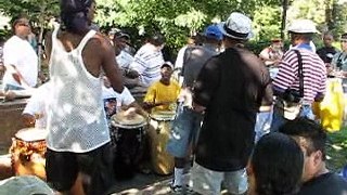 Malcolm X. Park Drum & Dance Circle #4 - WDC - 3 August 2008