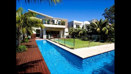 Luxury Modern Pool Wood Deck Design Ideas