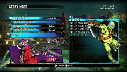Teenage Mutant Ninja Turtles Mutants in Manhattan Walkthrough Gameplay Part 1 - Bebop TMNT