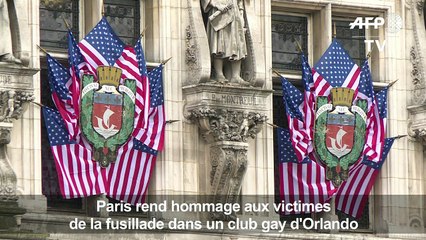 Paris rend hommage aux victimes d'Orlando