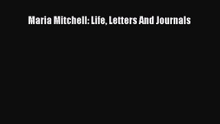 [PDF] Maria Mitchell: Life Letters And Journals [Download] Full Ebook