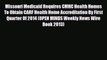 Read Missouri Medicaid Requires CMHC Health Homes To Obtain CARF Health Home Accreditation