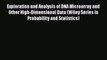 Read Exploration and Analysis of DNA Microarray and Other High-Dimensional Data (Wiley Series