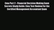 Read Cma Part 2 - Financial Decision Making Exam Secrets Study Guide: Cma Test Review For the