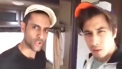 Ali Zafar, Mohib Mirza & Sanam Saeed Dubsmash