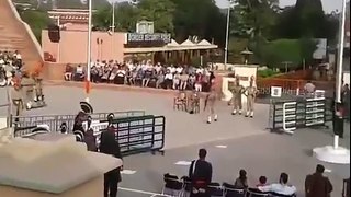 Indian Soldier slipped while parade, really embarasing moment