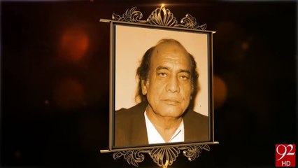 Mehndi Hassan Khan Death Anniversary -13-06-2016 -92NewsHD