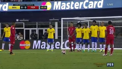 Peru vs Brazil 1-0 ★ Goal & Highlights ★ Copa America 2016 (ENGLISH)