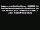 [PDF] Advances in Artificial Intelligence - SBIA 2004: 17th Brazilian Symposium on Artificial