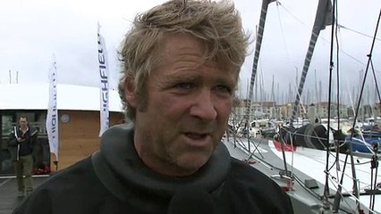 Interview de Yann Eliès après son arrivée aux Sables.