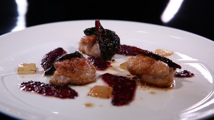 Ris de veau croustillant, blettes et beurre rouge, par Jean-François Rouquette (#DPDC)