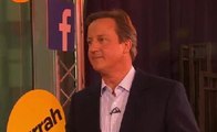 İngiltere Başbakanı David Cameron’un canlı yayında zor anları