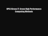 Download HPC@Green IT: Green High Performance Computing Methods Ebook Online