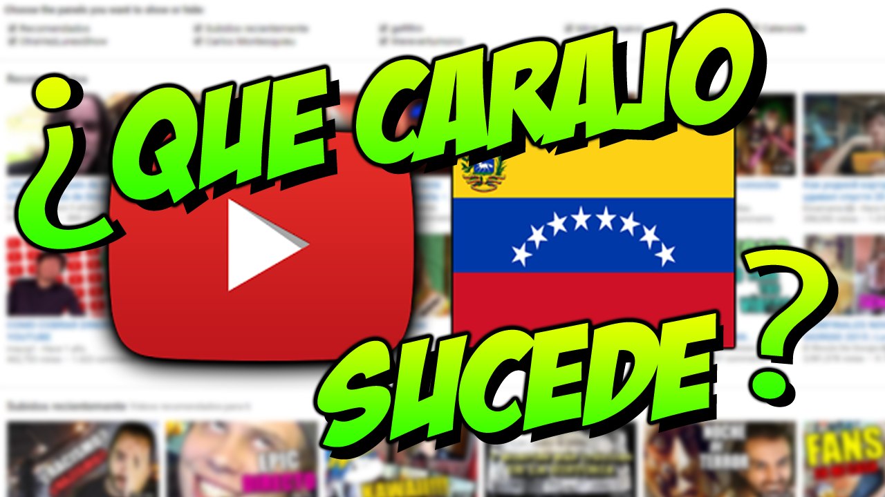 Que Coño Pasa Con Los Youtubers Venezolanos - VLOG Con WAGHD