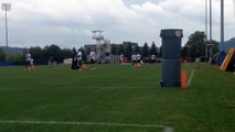 Pittsburgh Steelers QBs take aim at garbage cans