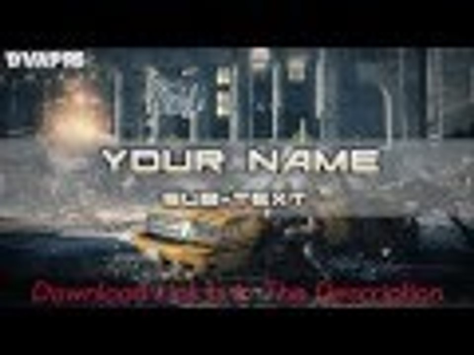The Division Channel Banner/Art Template | Speed Art | FREE DOWNLOAD