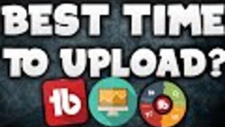 How To Find The Best Time To Upload Your Videos Using TubeBuddy | TubeBuddy Tutorial 2016