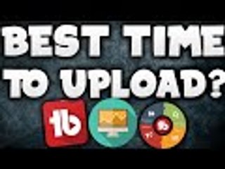 How To Find The Best Time To Upload Your Videos Using TubeBuddy | TubeBuddy Tutorial 2016