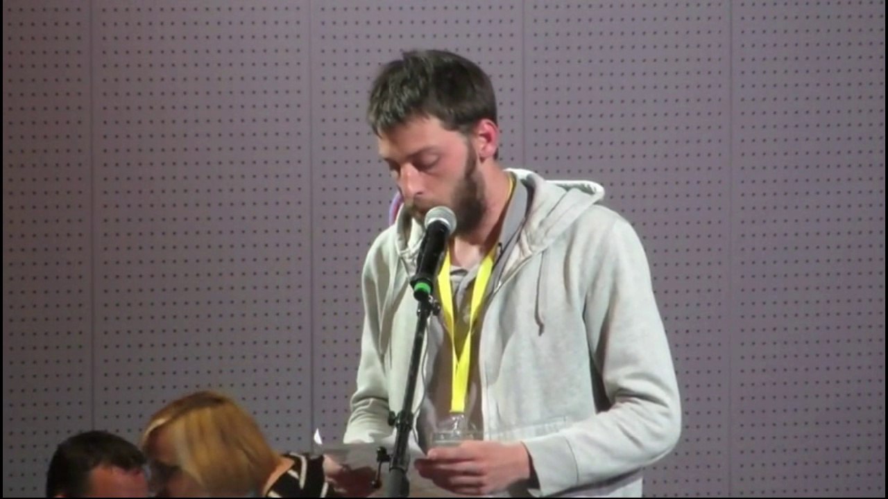 Congrès PCF 2016 - Baptiste Bauza - "Donnons une perspective de changement aux salariés en lutte"