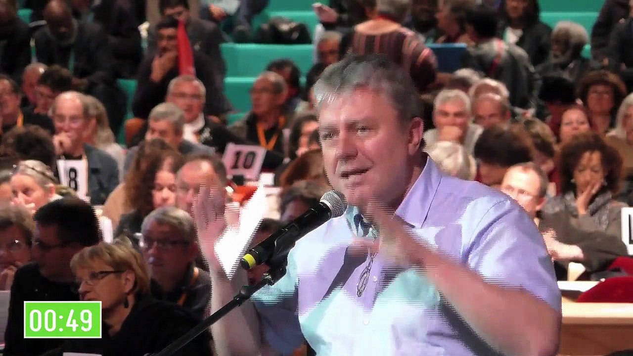 Congrès PCF 2016 - Jean-Paul Lecoq - "Les citoyens doivent pouvoir controler l'ONU"