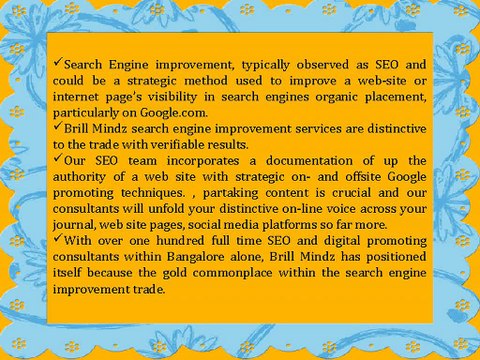 SEO Service In Bangalore, Search Engine Optimization Company In Bangalore,