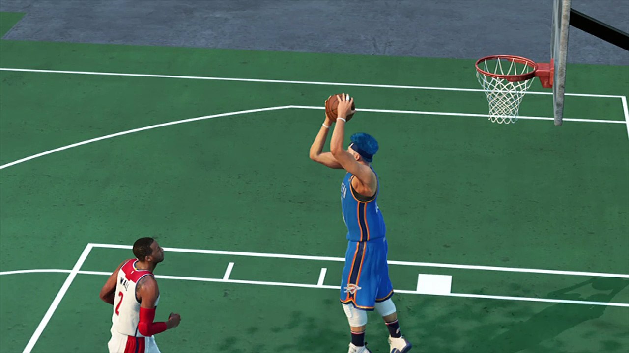 NBA 2K16 360 layup