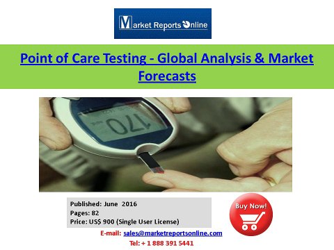 Point of Care Testing Market – Major Deals Type