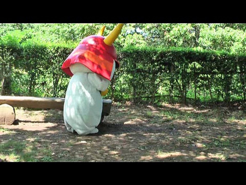 ひこにゃん　ひこ用クリームで守る白肌　09.07.23