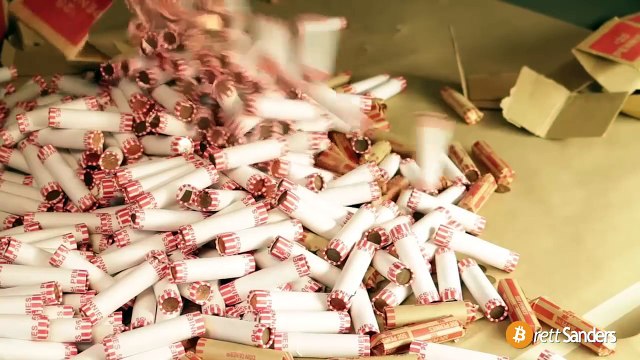 Il paye son amende en pièces jaunes