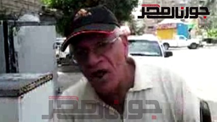 مواطن سويسي : "لوكلامى غلط يضربونى بالنار" من سنة 74 وهم بيصلحوا شارع الجيش مش عاوزيتصلح