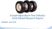 Europe Agriculture Tires Industry 2016 Market Research Report