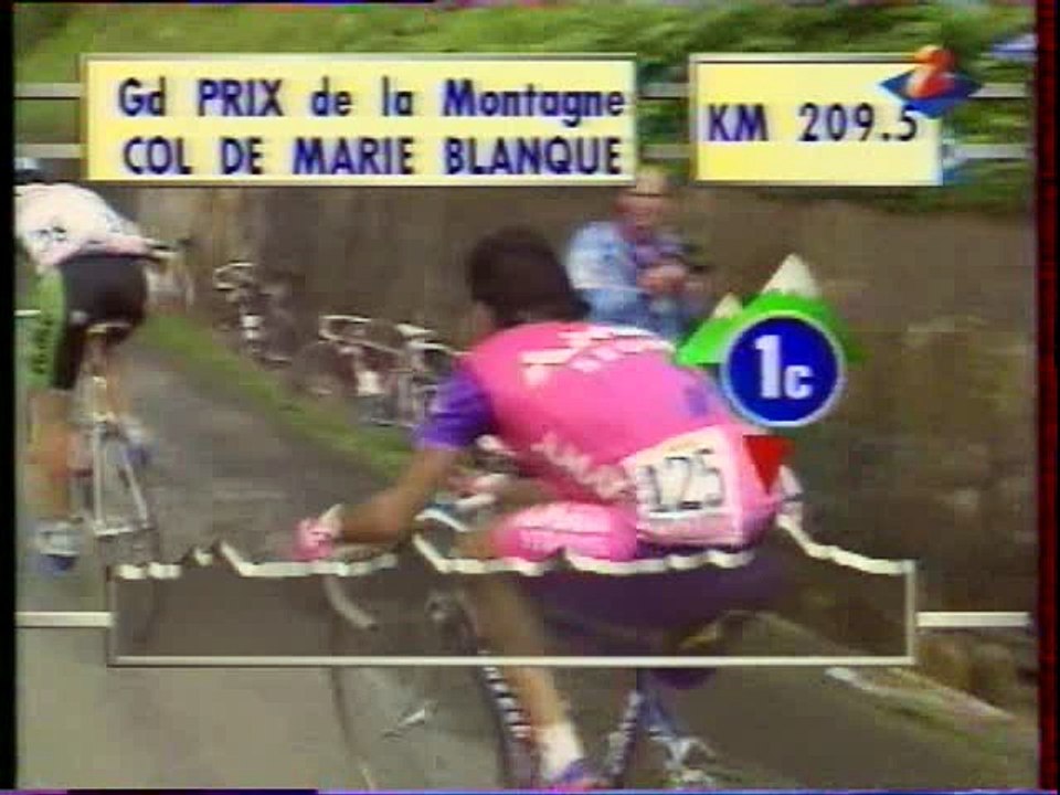 TOUR 1992 - étape 2 - St Sebastian-Pau