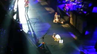 Dougie Poynter doing the snail - McBusted @The O2 London (24/4/2014)