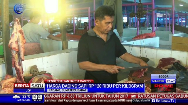 Harga Daging Sapi di Padang Masih Rp 120 Ribu per Kg