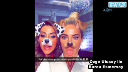 Ünlülerin güldüren Snapchat halleri