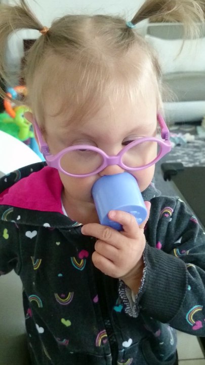 Mademoiselle Croquette joue a Dark Vador