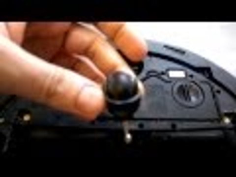 Irobot Scooba 450 releasing the front wheel From the Robot
