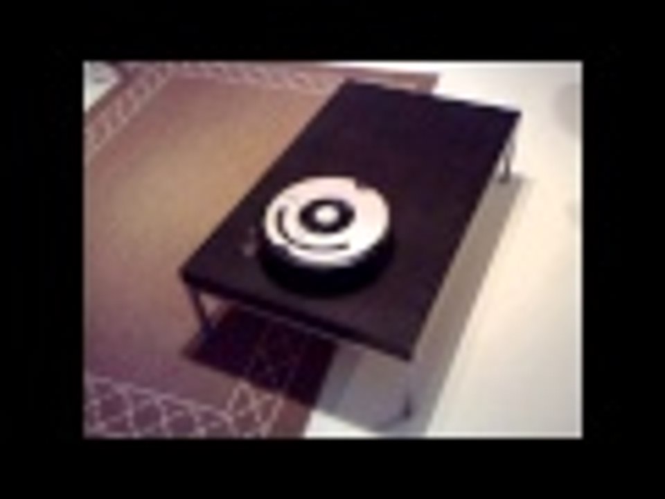 IRobot Roomba 560 Cliff sensors in action