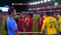 All Goals and Highlights HD - Brazil 0-1 Peru - Copa America - 12.06.2016 HD