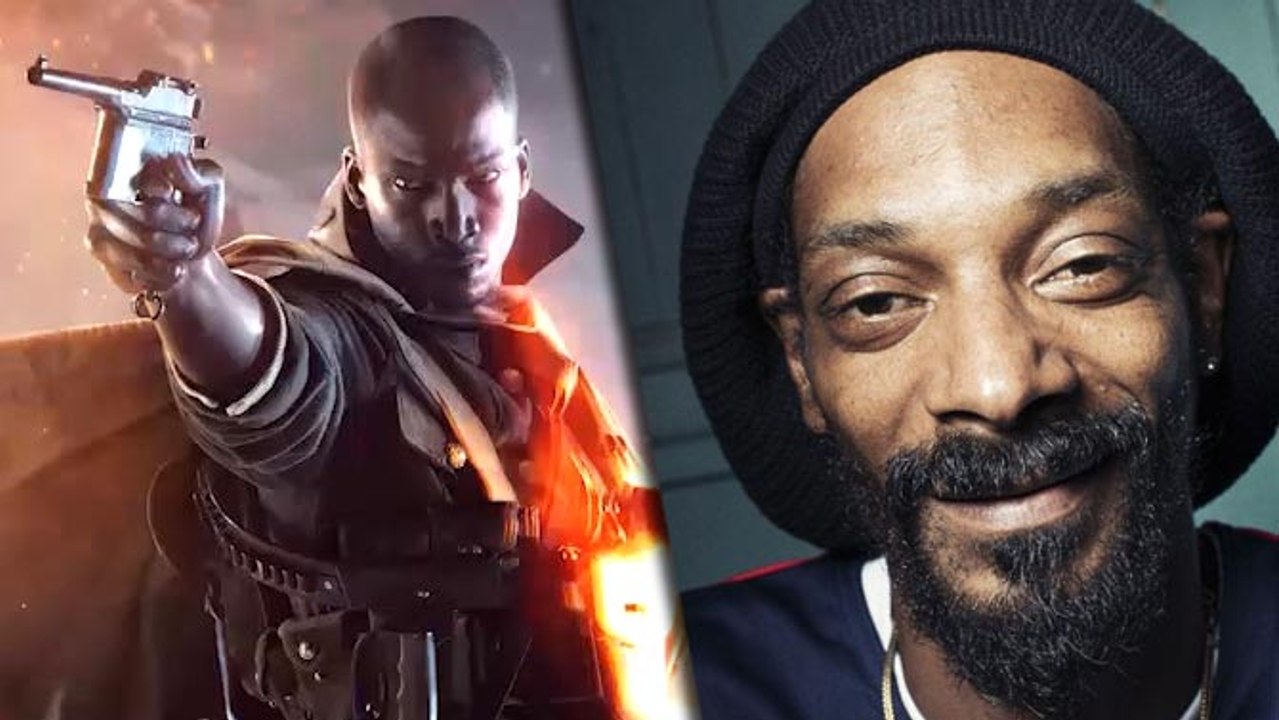 E3 : Battlefield 1, Snoop Dogg y joue complètement stone (et ça se voit)
