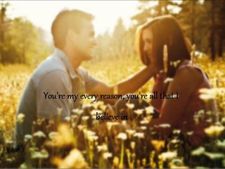 Westlife - Beautiful in White Lyrics