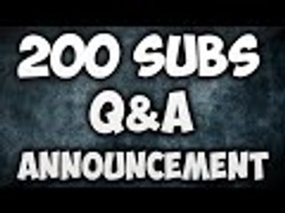200 Subs Q&A Announcement | League of Legends Gameplay