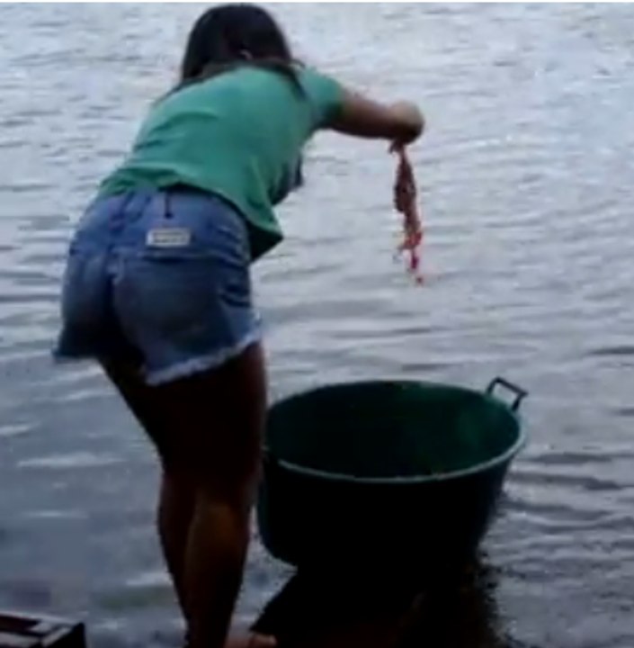 Une manière de pêcher très originale