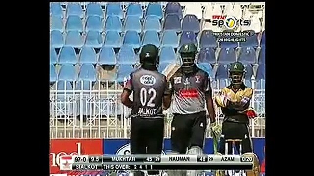Mukhtar Ahmed 123 Runs Hair National T20 Cup 2015
