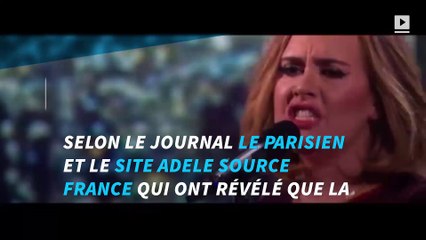 Adele envisagerait de revenir en France pour un nouveau  concert en 2017