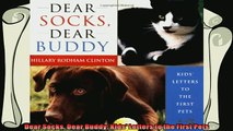 best book  Dear Socks Dear Buddy Kids Letters to the First Pets