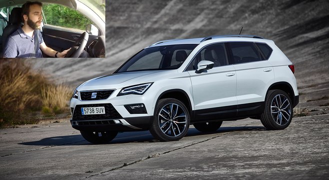 Seat Ateca ESSAI VIDEO : Crossover ibère agréable (avis, prix, moteurs, fiche technique)