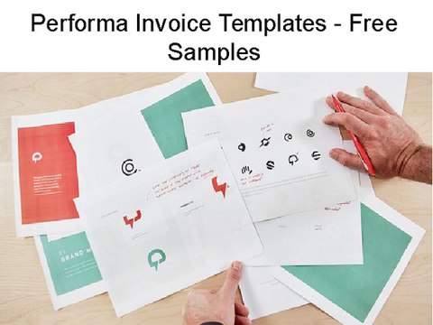 Proforma Invoice Templates - Free Samples