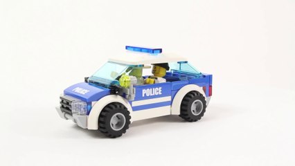 Lego City 4436 Patrol Car - Lego Speed Build